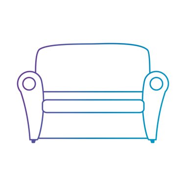 rahat kanepe simge izole