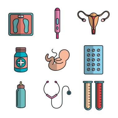 gebelik annelik tıbbi ekipman elemanları sağlık