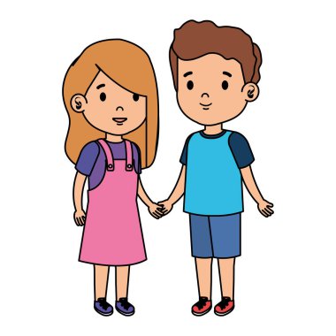 küçük çocuklar çift karakter