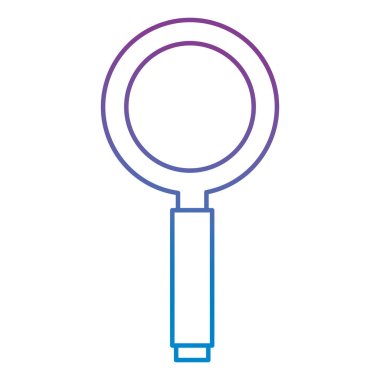 Arama büyüteç simgesini