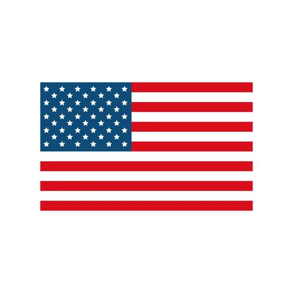 Σημαία Ηνωμένων Πολιτειών της Αμερικής — Διανυσματικό Αρχείο