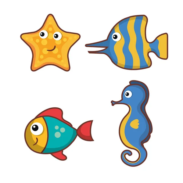 Sea life design — Stock Vector