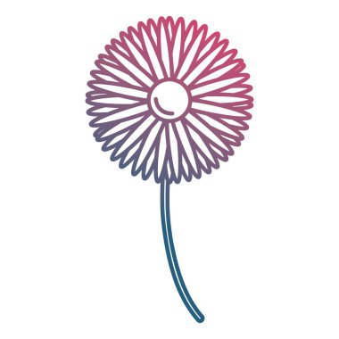 güzel çiçek dekoratif simgesi