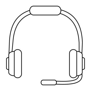 kulaklık aygıtı izole simgesi