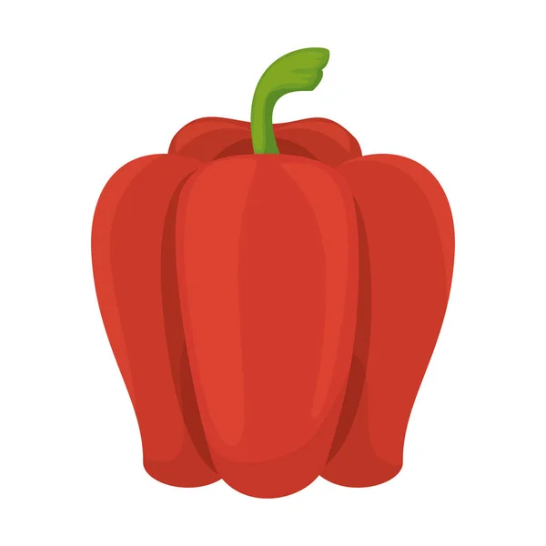Icono de pimienta fresca aislada — Vector de stock