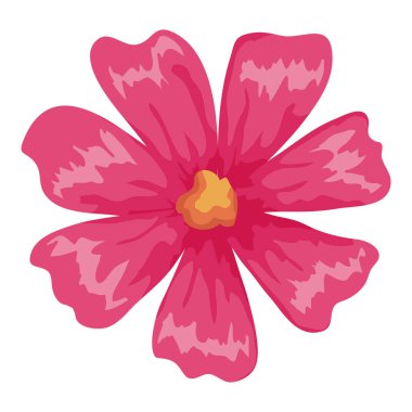 güzel çiçek dekoratif simgesi