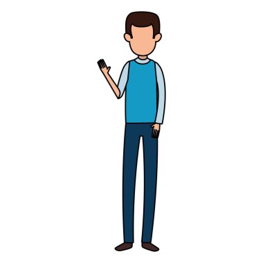 genç adam avatar karakter