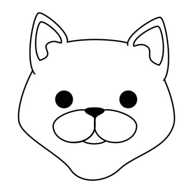 sevimli kedi maskot baş karakter