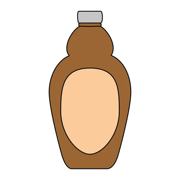 Γλυκό μπουκάλι σιρόπι σφενδάμου — Διανυσματικό Αρχείο