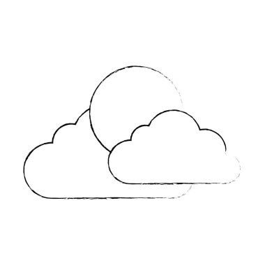 Güneş ile iklim bulutu