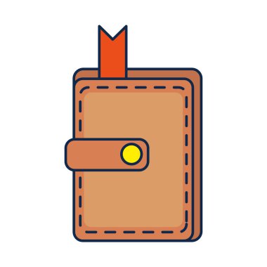 m-cüzdan para izole simgesi