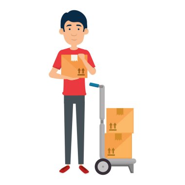 sepeti ile teslimat işçisi