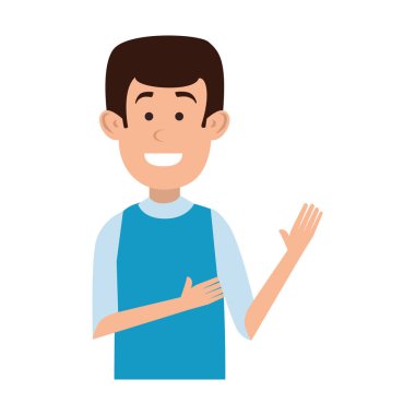 genç adam avatar karakter