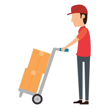 sepeti ile teslimat işçisi