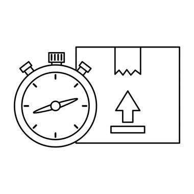 kronometreli kutu karton