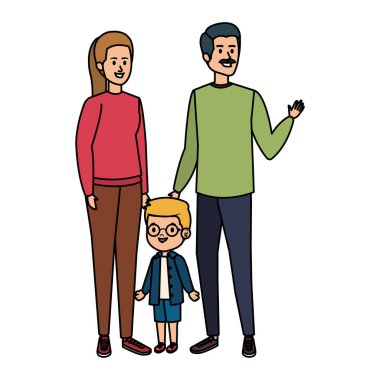 Anne ile oğlu karakterler çift