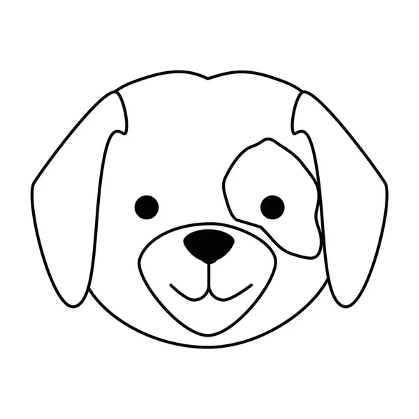 かわいい犬の品種の頭文字 — ストックベクタ