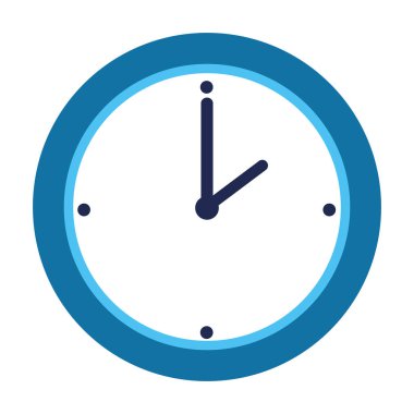 Saat saat izole simgesi