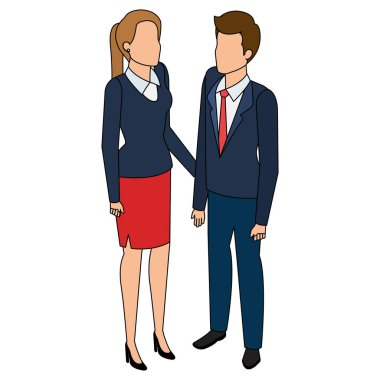 iş çift avatarlar karakter