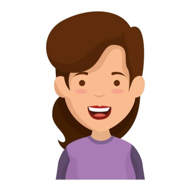 güzel ve genç kadın karakter