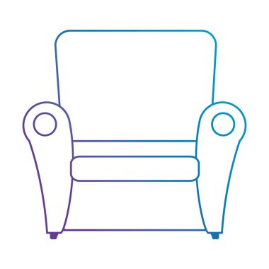 rahat kanepe simge izole