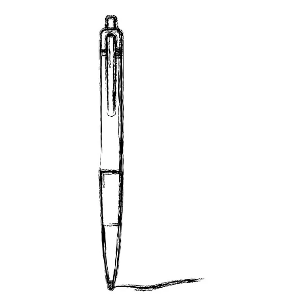 Ручка письменника ізольована піктограма — стоковий вектор