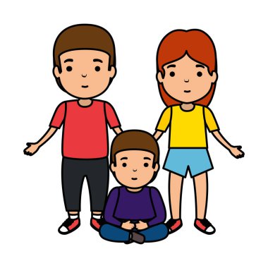 Anne ile oğlu karakterler çift
