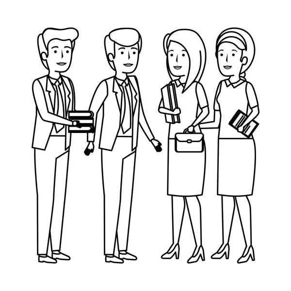 zarif iş insanlar karakterler