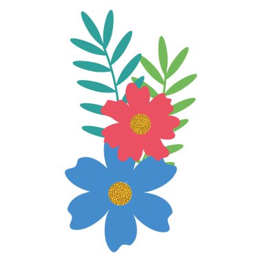 çiçek ve Bahçe dekoratif yaprakları