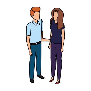 iş çift avatarlar karakter