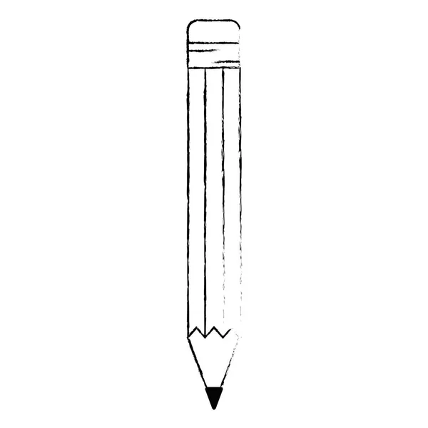 Εικονίδιο απομονωμένες γράφουν με μολύβι — Διανυσματικό Αρχείο