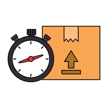 kronometreli kutu karton