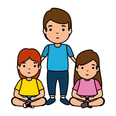 babası kızı karakterlerle