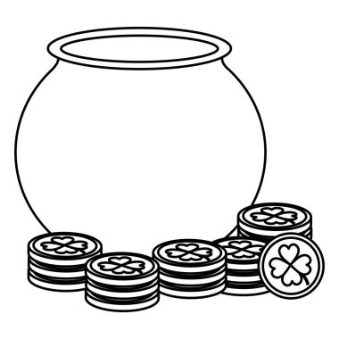 Saint patrick kazan hazine paralar ile