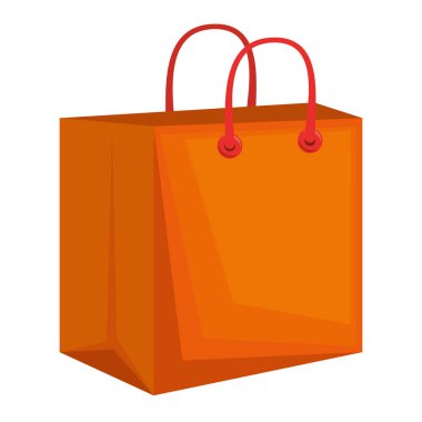 alışveriş çantası izole simgesi