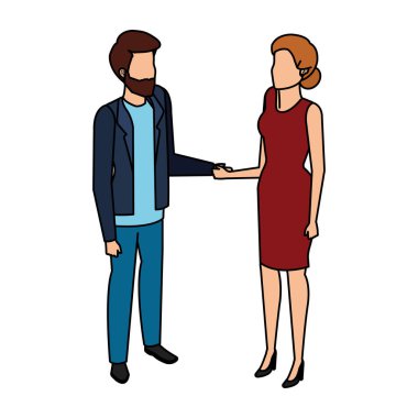 iş çift avatarlar karakter