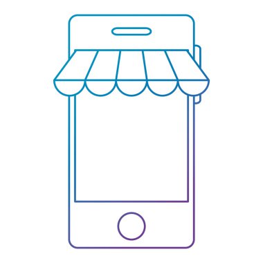 şemsiye simgesi ile Smartphone