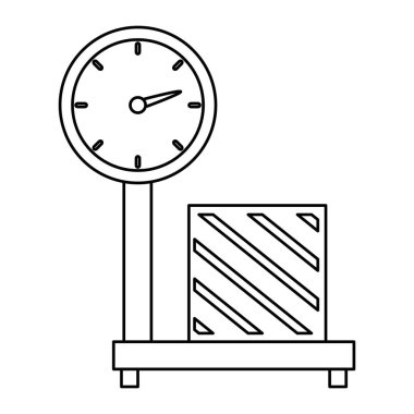 ölçek ölçmek ağırlık kutusu Teslimat Servisi