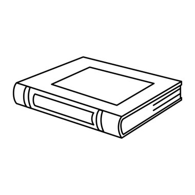 metin kitap izole simgesi