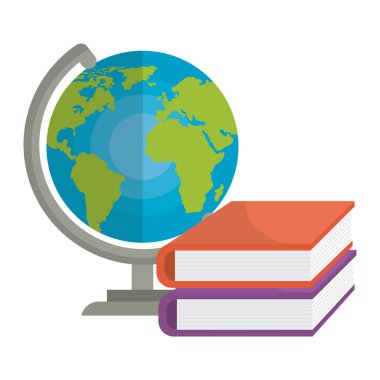 dünya gezegeni ile kitap okul kazık