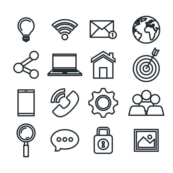 teknoloji toplama sosyal medya online öğeler