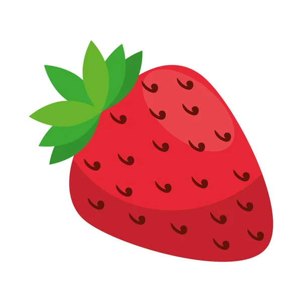 Symbol für frische Erdbeeren — Stockvektor