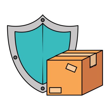 kalkan ile kutu karton ambalaj