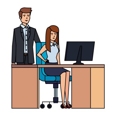 İşyerinde iş çift