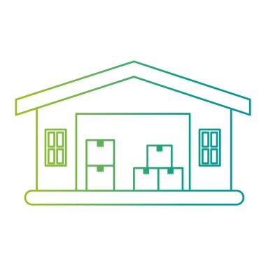 Ambar Binası izole simgesi