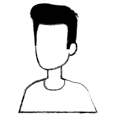 genç adam avatar karakter