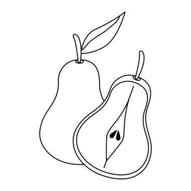 taze armut meyve simgesi