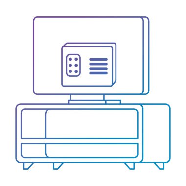 masa ahşap modern tv geri