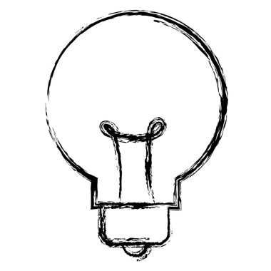 Ampul Işık izole simgesi