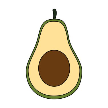 taze avokado vejetaryen gıda